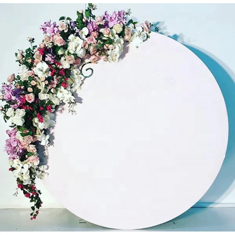 Naxilai Metal Flower Wedding Stage Wall Backdrop