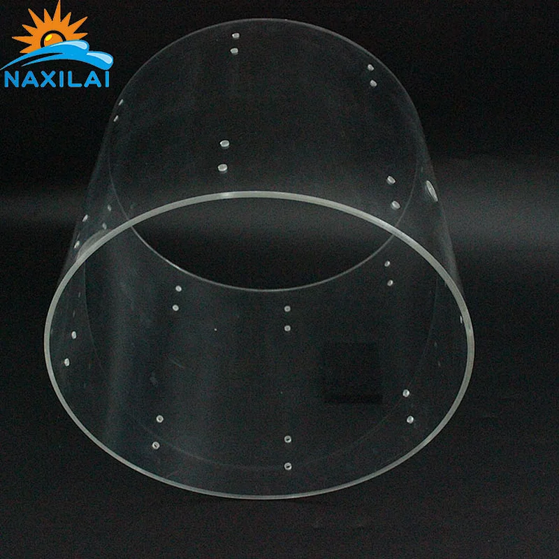 Naxilai Clear Drum Set Acrylic Round Tube