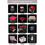 Naxilai complete collection of acrylic flower box