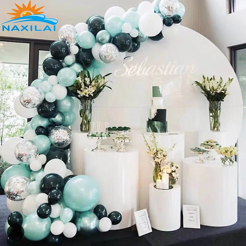 Naxilai Acrylic White Round Backdrops