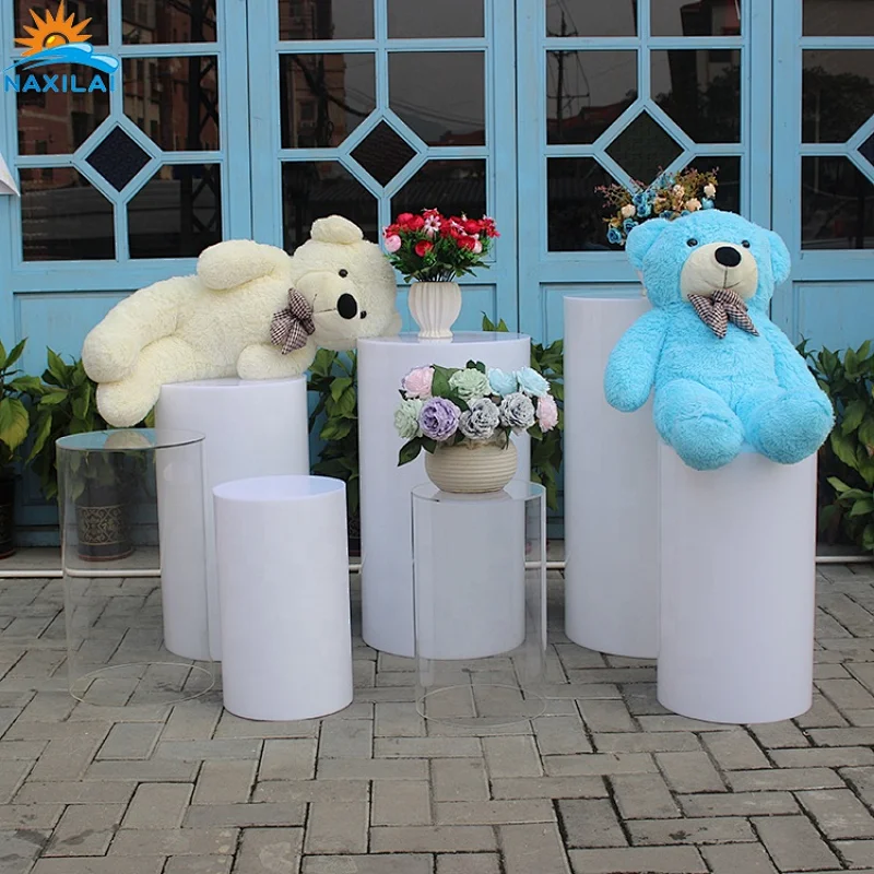 Naxilai Acrylic Flower Stand Wedding Decoration Pillars