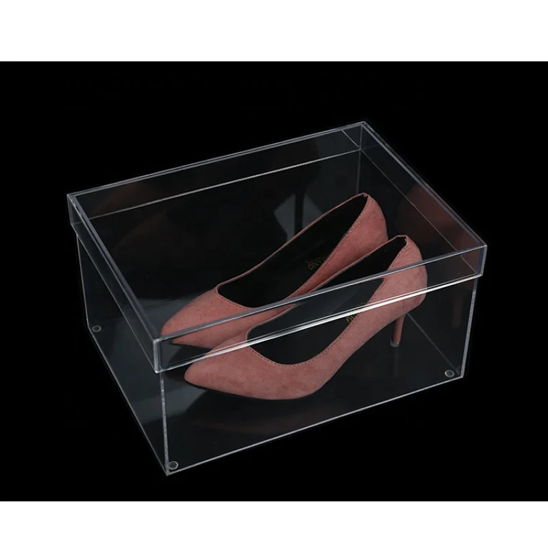 Naxilai High Transparent Acrylic Shoe Box With Lids