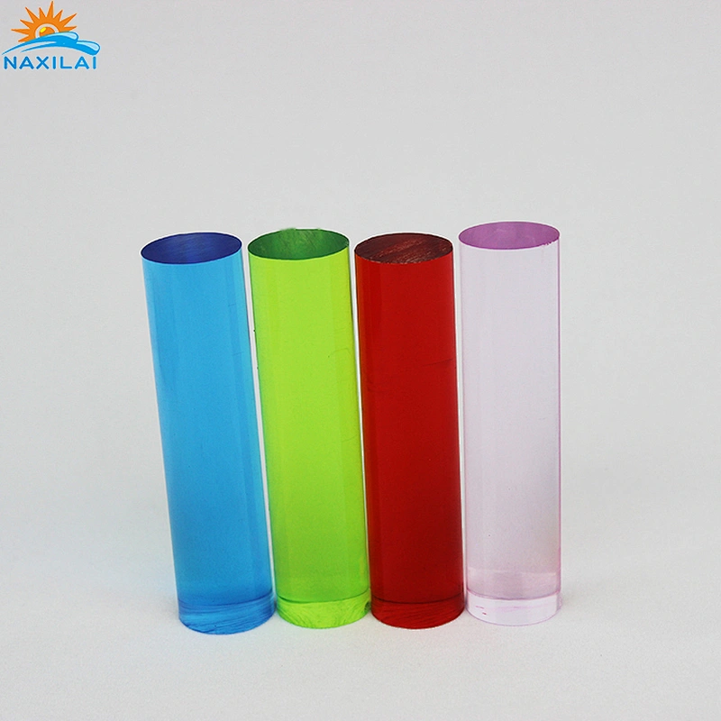 Naxilai Pmma Solid Flexible Plastic Colored Rods