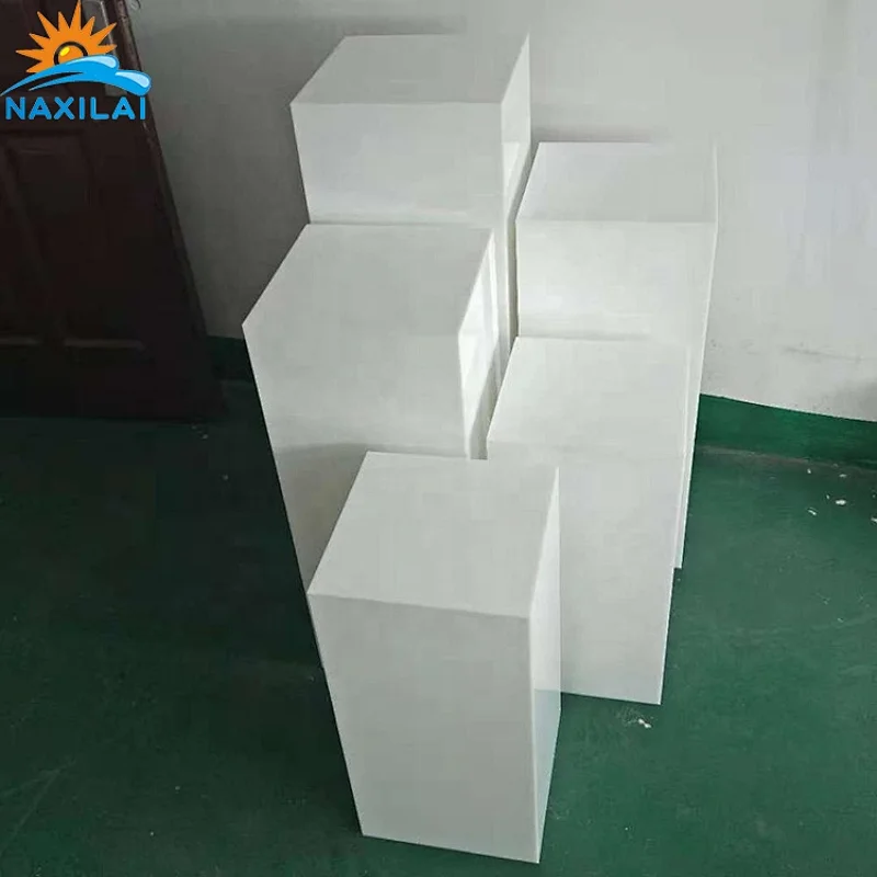 Naxilai square flower stand column for event