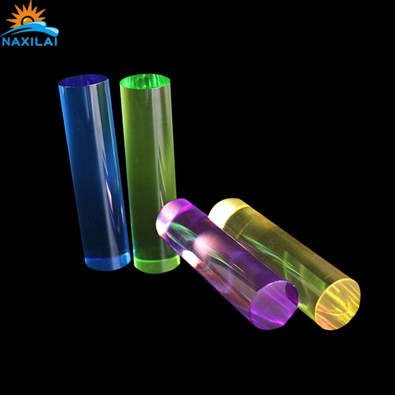 Naxilai Pmma Solid Flexible Plastic Colored Rods