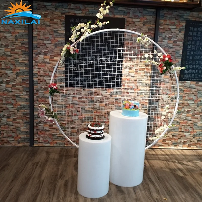 Naxilai Iron Backdrop Wall Grill Design Decoration