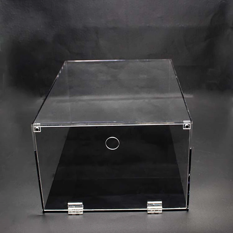 Naxilai Clear Drop Front Plastic Shoe Box