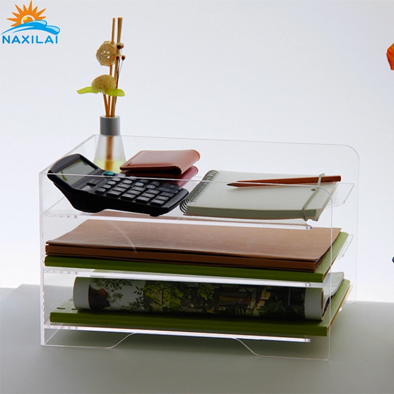 Naxilai Office Desktop Multi-Layer  Acrylic File Storage Box