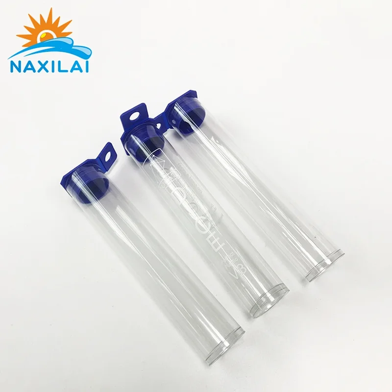 Naxilai PVC  Cylindrical Travel Toothbrush Sleeve Soft Packaging Tube