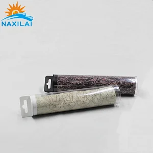 Naxilai PVC/PETG Plastic Round Tube Packaging For Daily Necessities