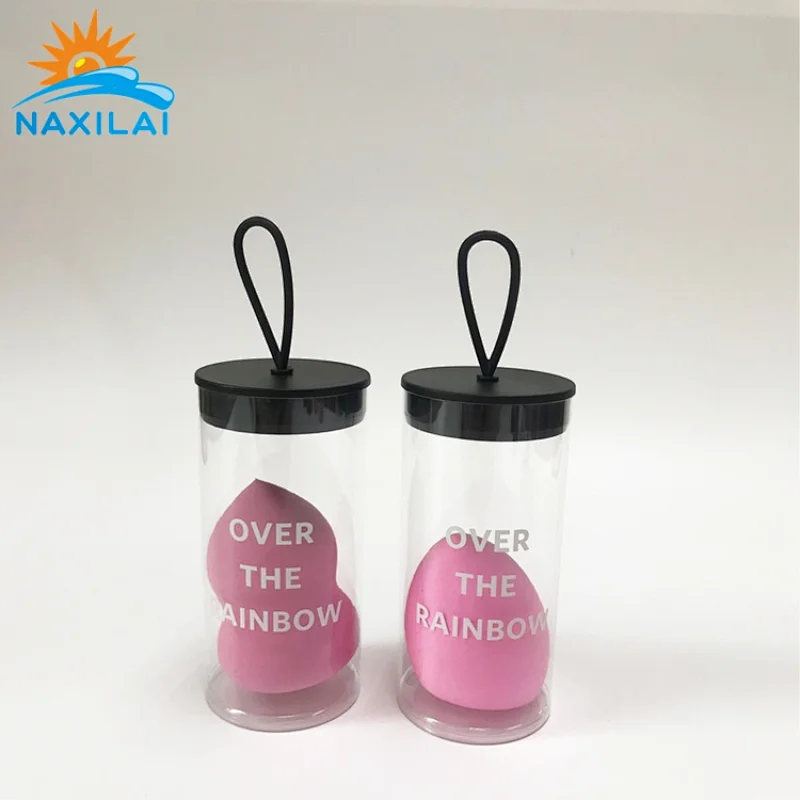 Naxilai PVC Round Clear Plastic Gift Package Cylinder Box