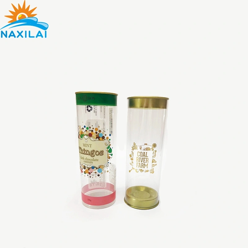 Naxilai PVC/PETG Cylinder Packaging Box