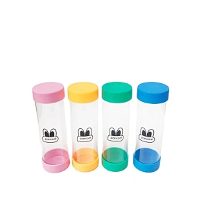 Naxilai Clear Plastic PVC Cylinder Container With Bottom And Cap
