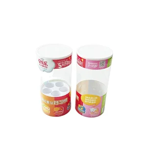 Naxilai PVC/PETG Cylinder Packaging Box