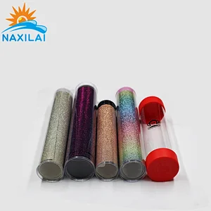 Naxilai Custom Made PVC Box Mascara Package Cylinder With Capping