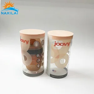 Naxilai Custom PVC Clear Cylinder Container For Daily Products