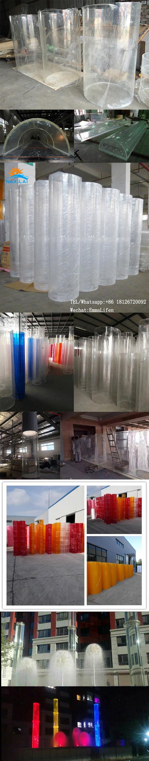 big acrylic tube