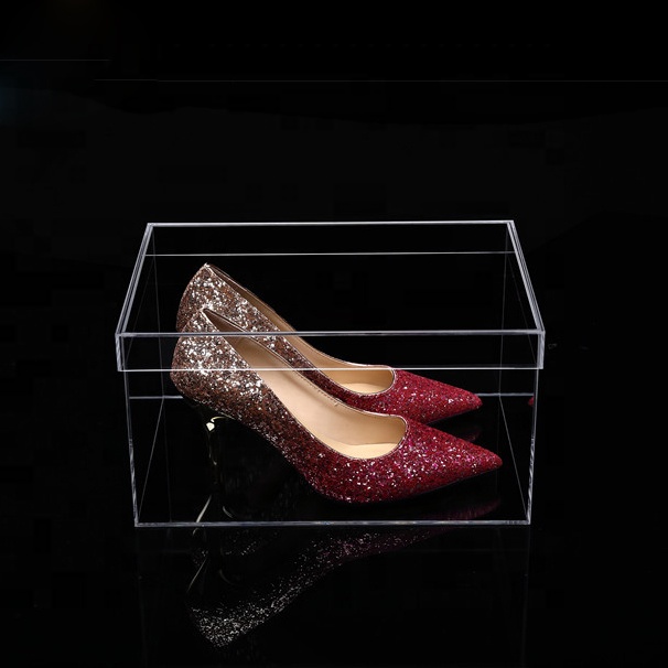 acrylic shoe box