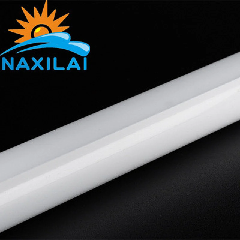 Naxilai Milky White Round Cylindrical Plastic PC Tube Lampshade
