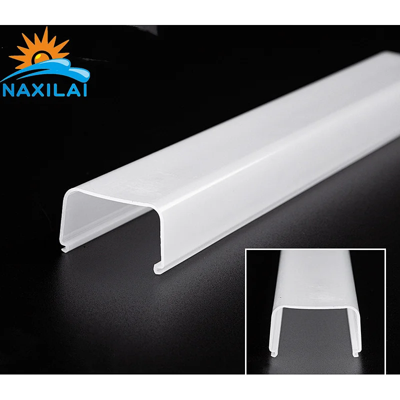 Modern Square Lampshade Polycarbonate Plastic Tube