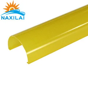 Naxilai Different Color Custom Oval PC Profile Lampshade For LED Cover