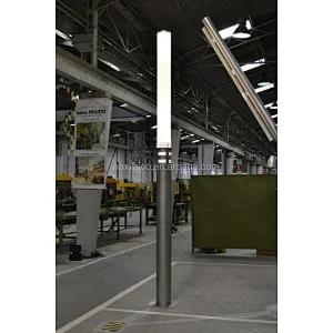 Frosted Diffusion Large Polycarbonate tube for street lamp
