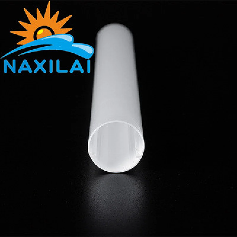 Naxilai Milky White Round Cylindrical Plastic PC Tube Lampshade