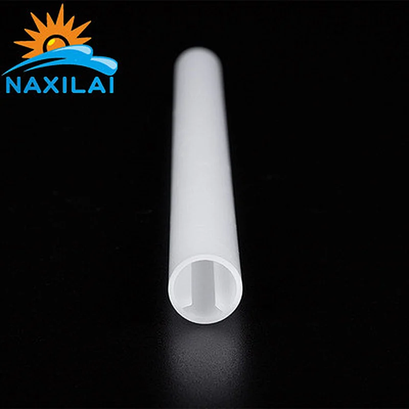 Naxilai Milky White Round Plastic Polycarbonate Tube
