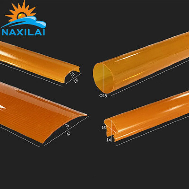 Naxilai Different Color Custom Oval PC Profile Lampshade For LED Cover