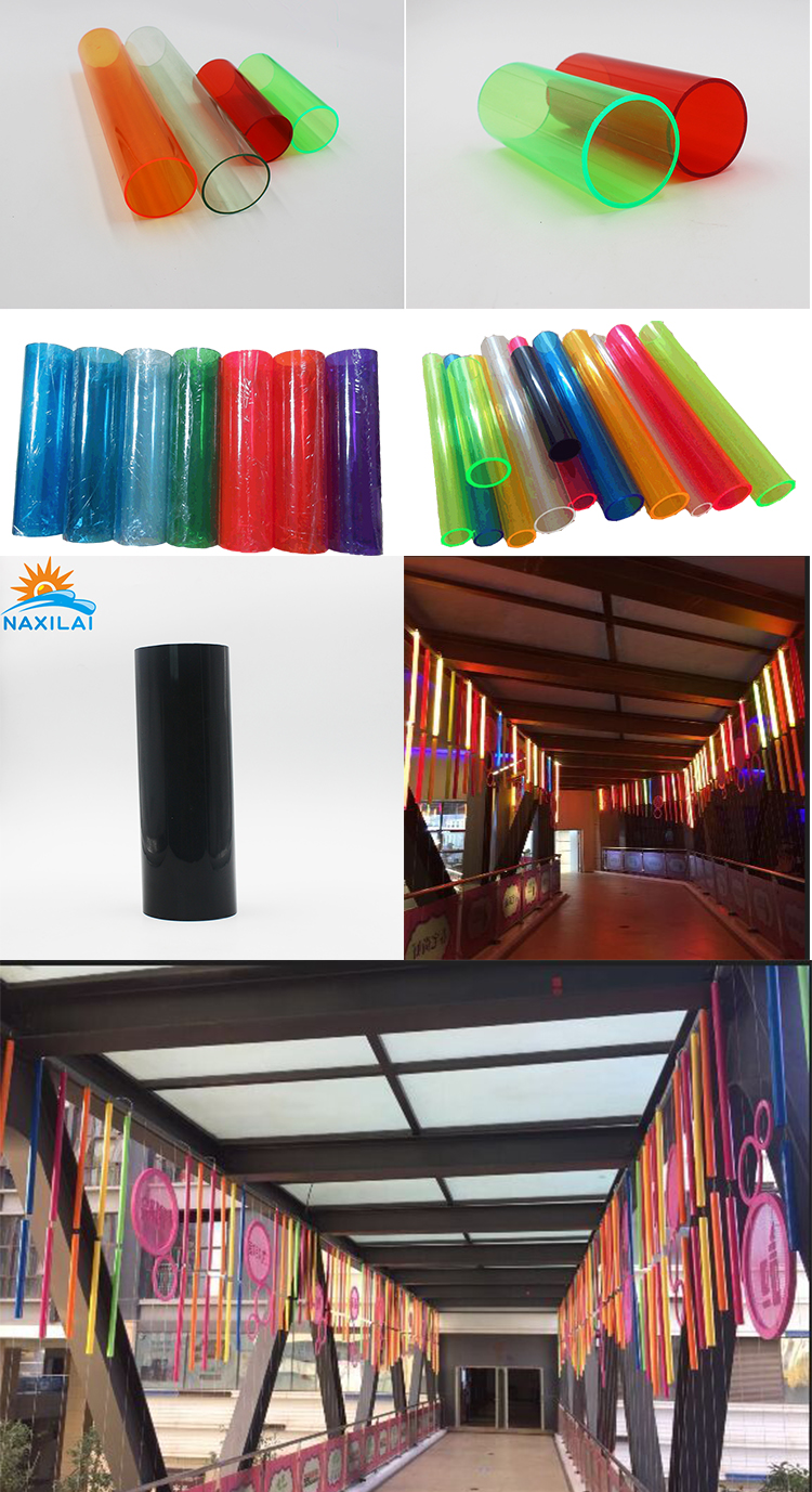 blue acrylic tube