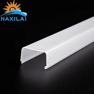 Modern Square Lampshade Polycarbonate Plastic Tube