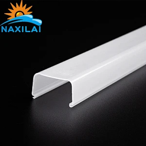 Modern Square Lampshade Polycarbonate Plastic Tube