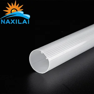 frosted plexiglass tube