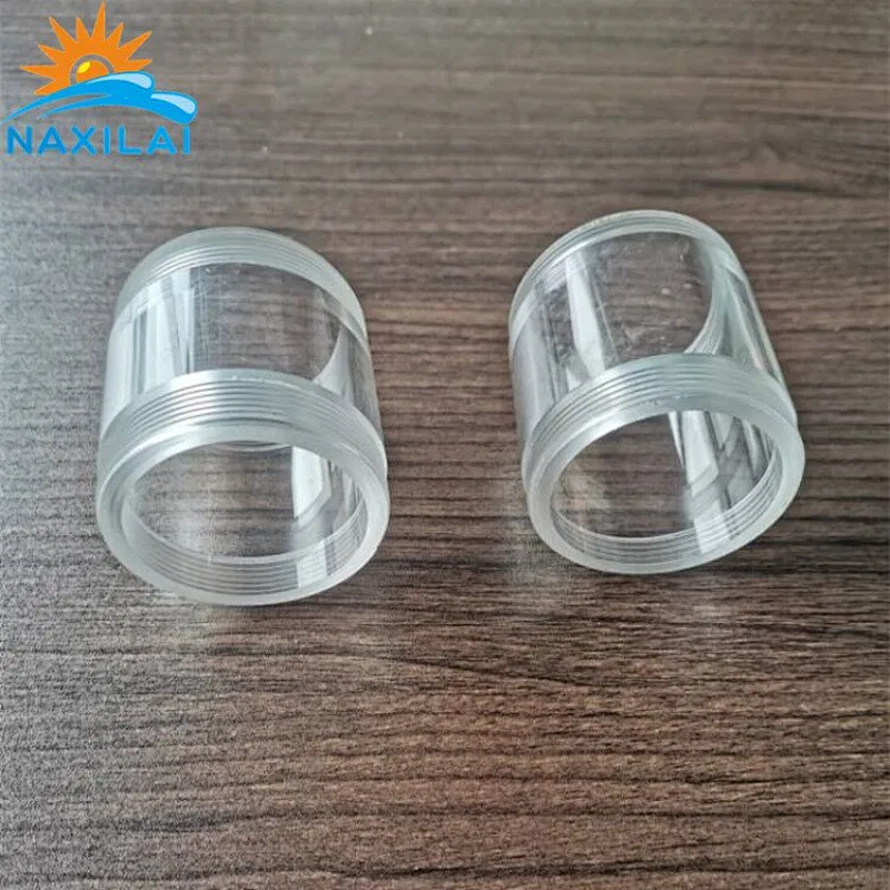 threaded acrylic tube