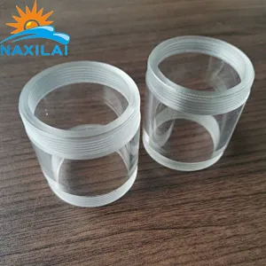 threaded acrylic tube
