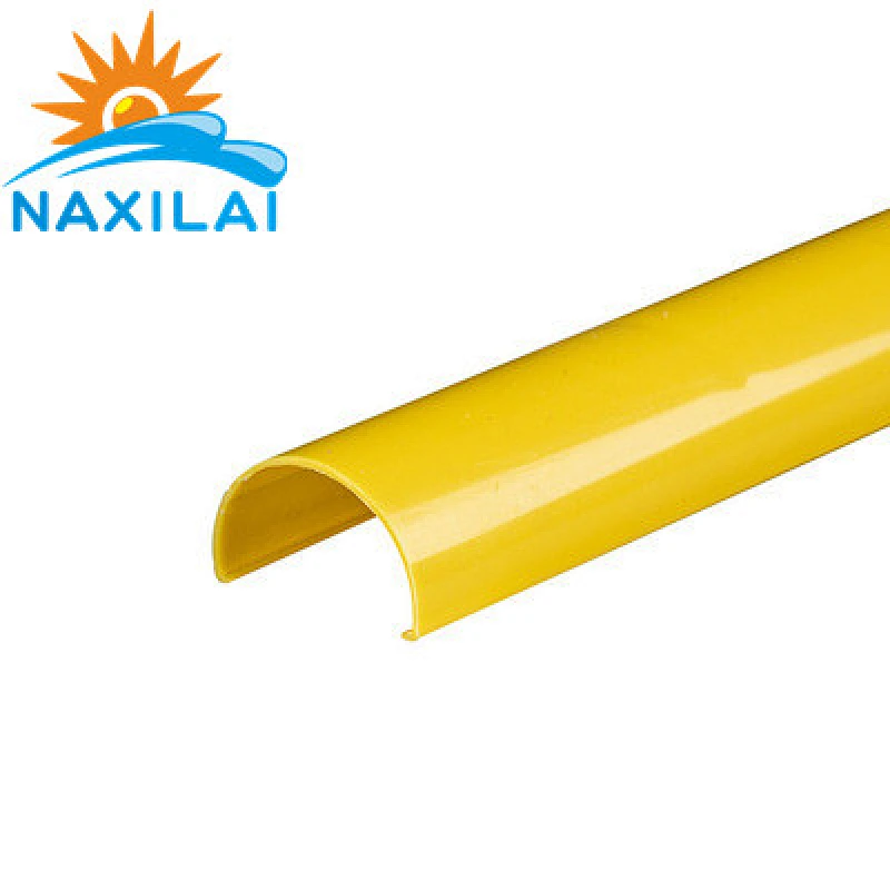 Naxilai Custom T8 ANTI-UV Plastic PC Yellow Lampshade