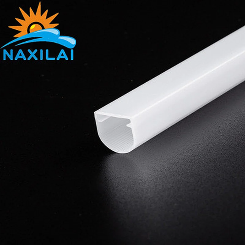 White Extrusion Plastic Led Lampshade Cover