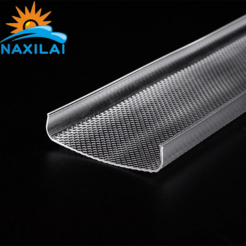 Naxilai Extrusion Embossed Square Plastic PC Cover