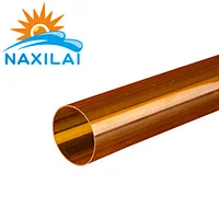 Naxilai Customized Anti-uv Round Orange Plastic PC Tube Lamp Shell