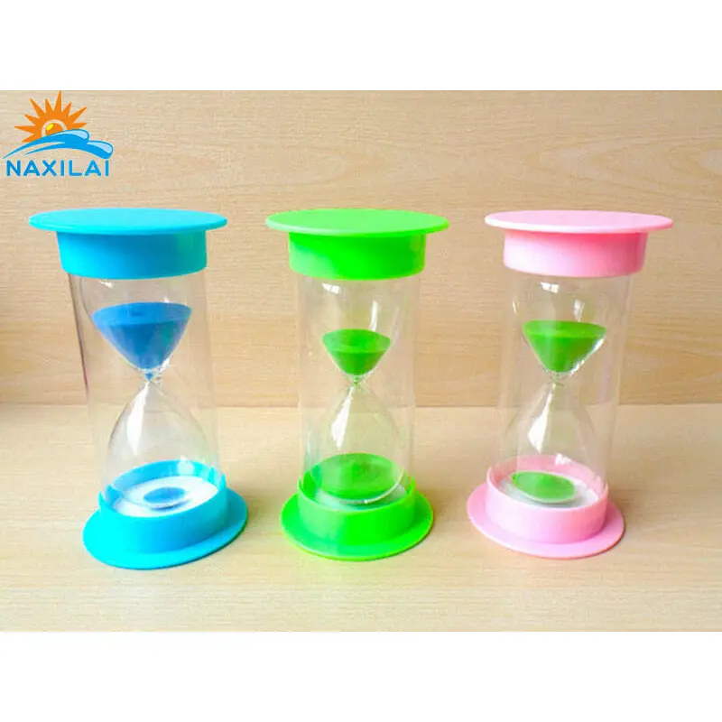 Naxilai Plastic Tube Containers With Lid For Sand Timer