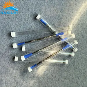 Naxilai Clear Plastic Tube With Caps For Ear Pick Storage