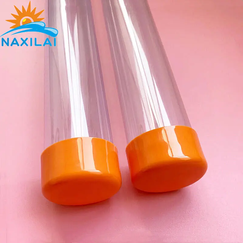 Naxilai Plastic Tubes With Caps At Either End