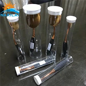 Naxilai Makeup Brushes Plastic Tube Packaging