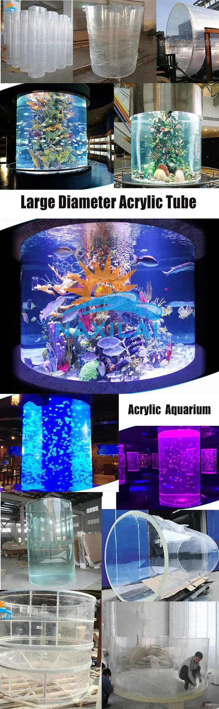 36” acrylic tube