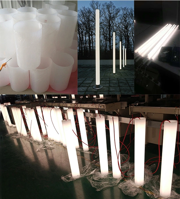 pmma acrylic led lighting tube