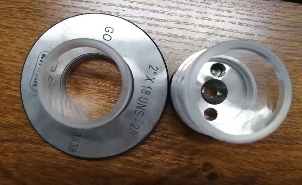 threaded acrylic tube