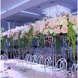 Naxilai square tall wedding centerpieces
