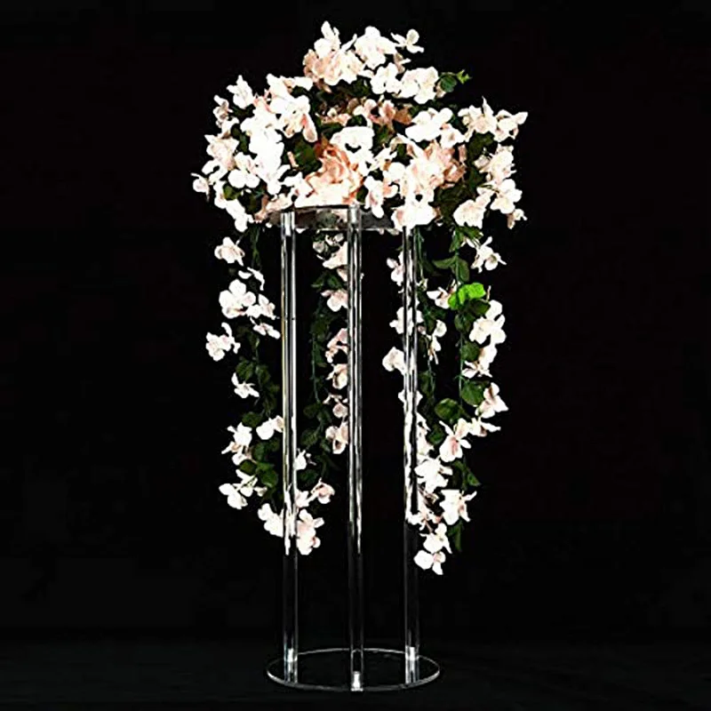 Naxilai round base tall centerpieces