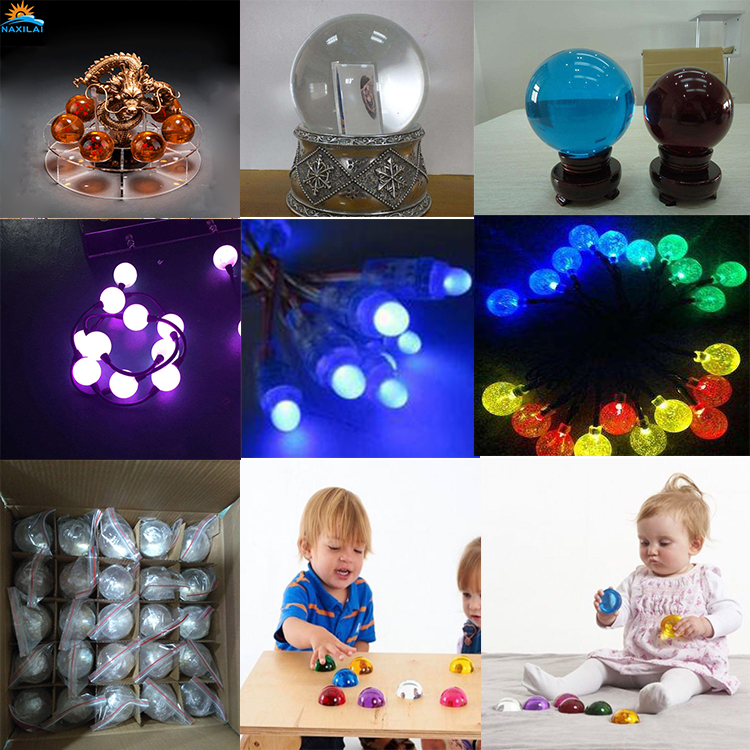 NAXILAI Acrylic Ball 300Mm Pmma Product Sell Column Acrylic Ball Solid Clear Balls for LED Decoration.jpg