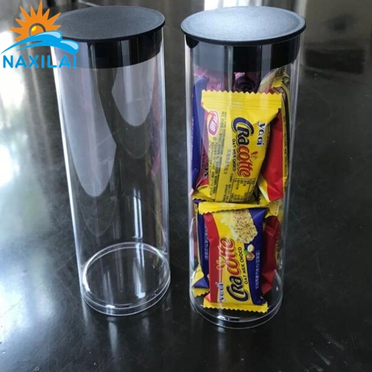 plastic cylinder packaging tubes